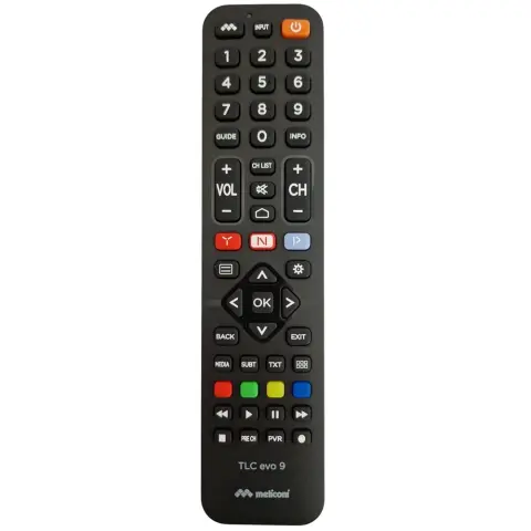 MELICONI TLC Evo 9 HISENSE TV remote control
