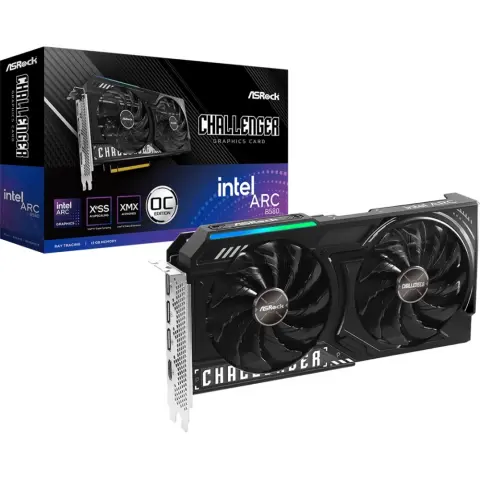 ASROCK Arc B580 12GB GDDR6 Challenger OC PCIE