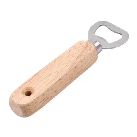 IRIS KT-259 waiter's bottle opener with wooden handle