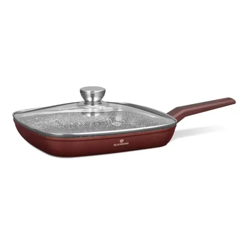 BLAUMANN BL-4076 Cerastone Collection grill pan with lid 28 cm