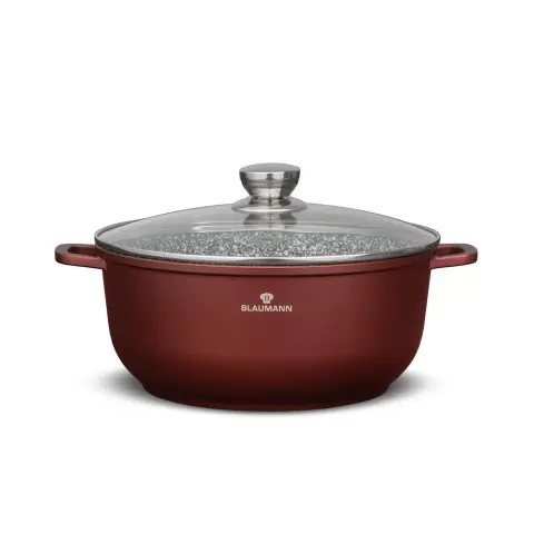 BLAUMANN BL-4081 Cerastone Collection pot with lid 6.5L 28cm Bronze