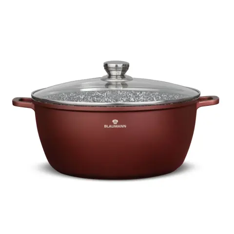 BLAUMANN BL-4083 Cerastone Collection pot with lid 9.9L 32cm Bronze