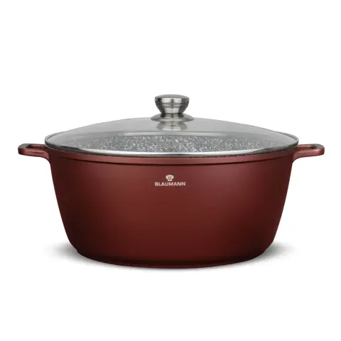 BLAUMANN BL-4084 Cerastone Collection pot with lid 13.5L 36cm Bronze