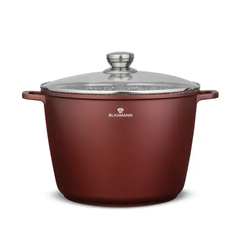 BLAUMANN BL-4088 10L Cerastone Collection stockpot with lid 28cm Bronze