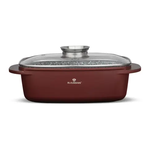 BLAUMANN BL-4097 Cerastone Collection baking tray with lid/aroma knob