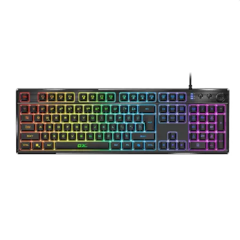 GENIUS Scorpion K7 Plus RGB Magyar fekete