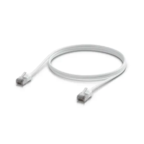 UBIQUITI UTP CAT6A connecting cable White 1m UACC-CABLE-PATCH-EL-C6A-1M-W