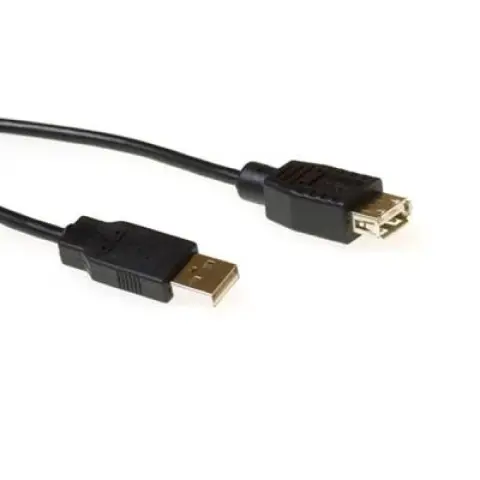 ACT CONNECTIVITY USB Hosszabbító Fekete 50cm SB2218