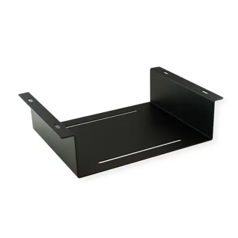 ROLINE Asztali tartó asztal alá szerelhető 10kg KVM/NUC/Mini PC/Thin Clients fekete