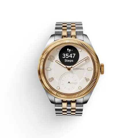 WITHINGS ScanWatch Nova Brilliant 39mm rozsdamentes acél tok-arany