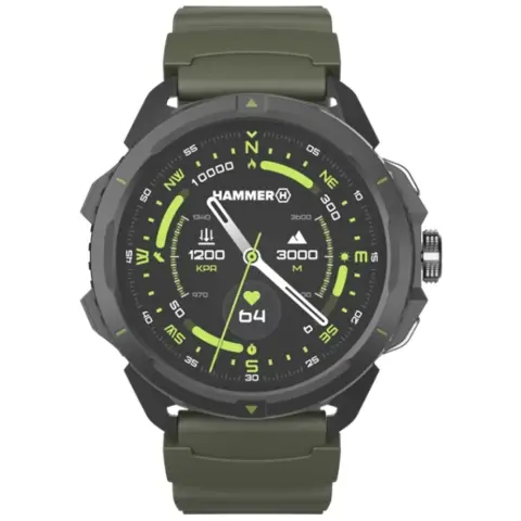 HAMMER Watch 2 Military Edition zöld