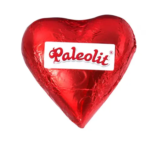 Paleolit csokiszív üreges figura 30 g