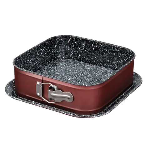 BLAUMANN BL-4099 Cera Stone Collection szögletes tortaforma 28x28cm