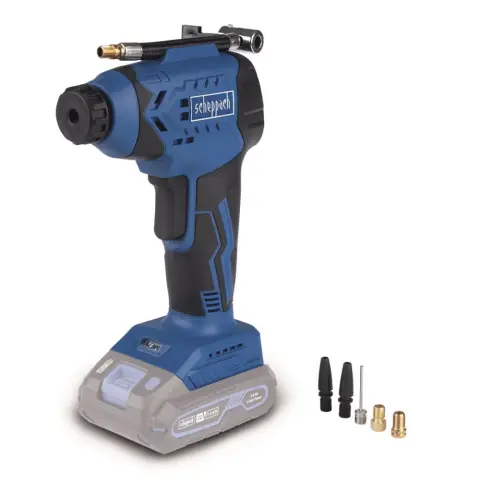 SCHEPPACH C-AC20-X 20V Akkumulátoros kompresszor - akku és töltő nélkül