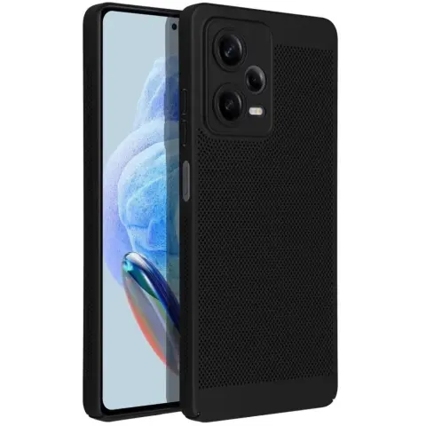 ZONE Breezy légáteresztő hátlaptok Apple iPhone 17 Pro Max / iPhone 18 Pro Max fekete