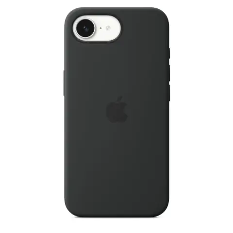 APPLE iPhone 16e silikonski ovitek črn