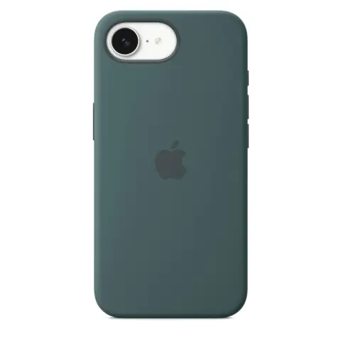 APPLE iPhone 16e silikonski ovitek turkizno zelen