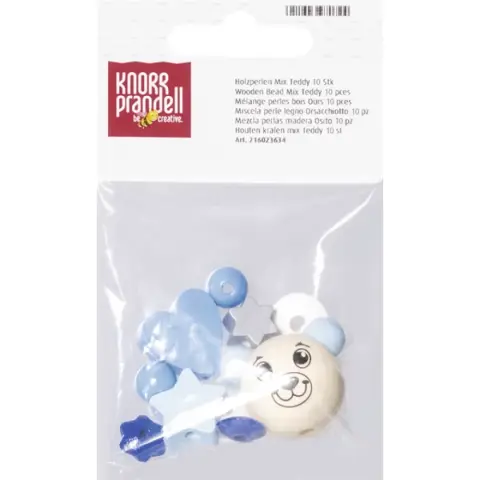 BRUNNEN Knorr Prandell Teddy 10 darabos fa gyöngy csomag