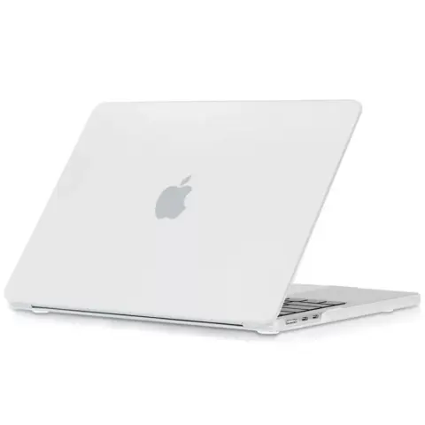 TECH-PROTECT SmartShell Műanyag hátlap védőtok Apple MacBook Air 13 (2022 / 2023 / 2024) matt átlátszó