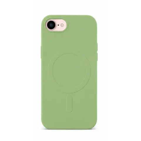 CELLECT Magnetni silikonski ovitek iPhone 16e poletni gaj