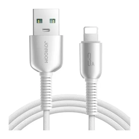 JOYROOM USB Lightning Töltő/adat Fehér 1.2m S-A51 A-L