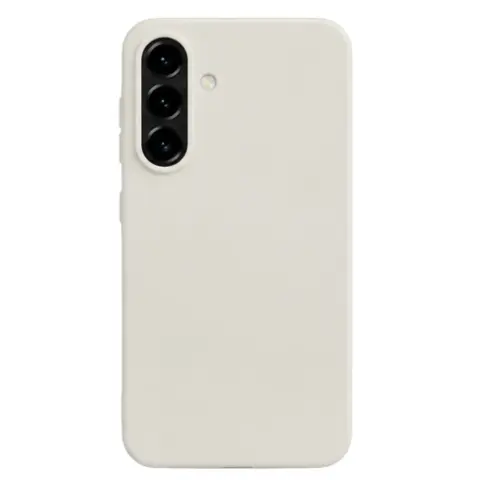CELLECT Premium silikonski ovitek Samsung Galaxy A56 umazano bela