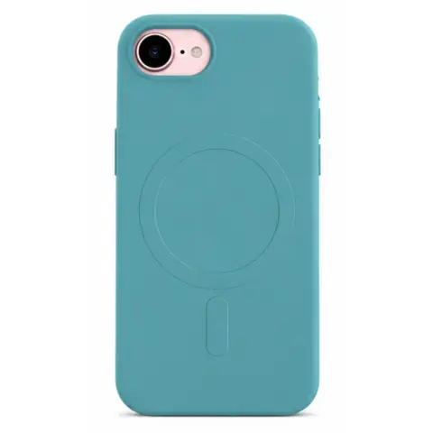 CELLECT Magnetni silikonski ovitek iPhone 16e srce oceana