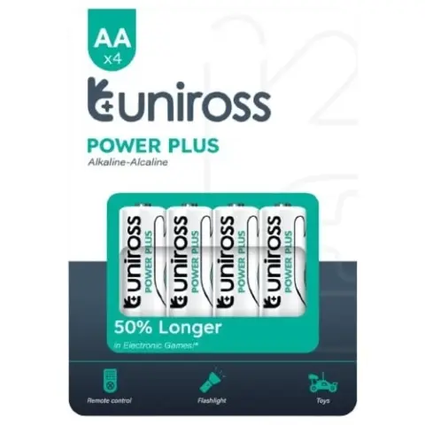 UNIROSS Power Plus ceruza elem (AA) 4db
