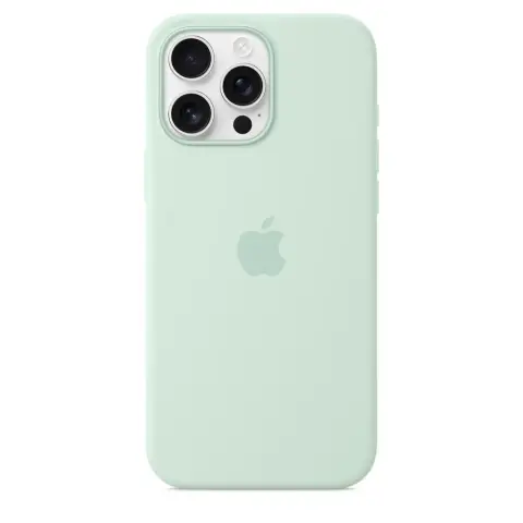 APPLE Silikonski ovitek MagSafe za iPhone 16 Pro Max akvamarin