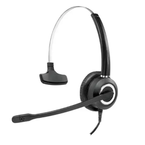 HAMECO HS-6300ME-USB Headset mono ENC zajszűrős USB fekete