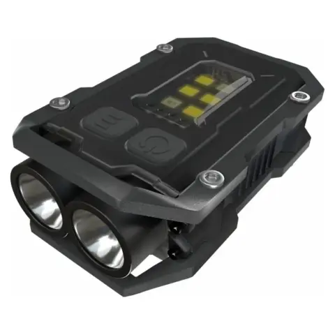 NEWELL EDC Nyks Solid LED zseblámpa fekete