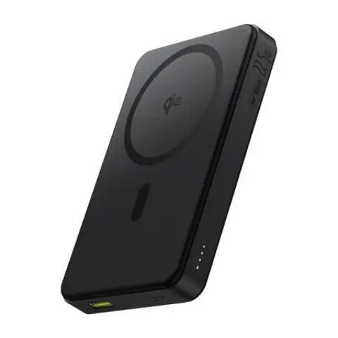 BASEUS Airpow2 Power Bank Qi2 10000mAh PD 22.5W fekete