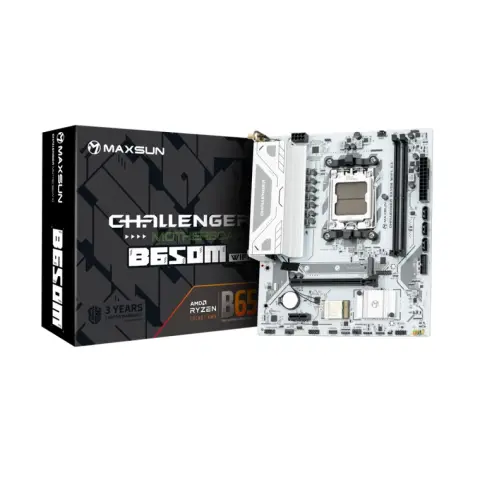 MAXSUN Challenger B650M WIFI ICE