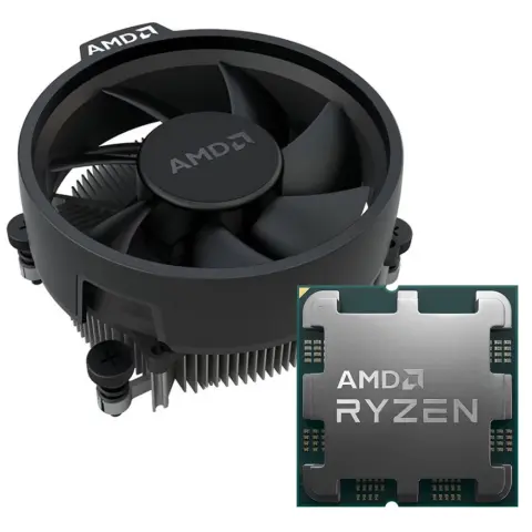 AMD Ryzen 5 9600 3.80GHz AM5 MPK Wraith Stealth hűtővel 100-100000718MPK