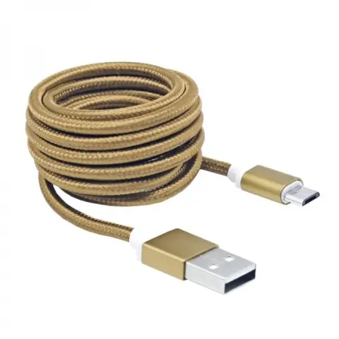 SBOX USB Micro USB Átalakító Arany 1.5m USB AM-MICRO-15G