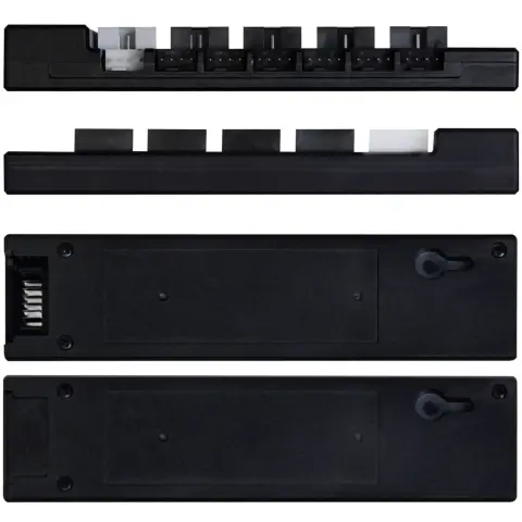 LIAN LI EDGE USB & Ventilátor Hub fekete