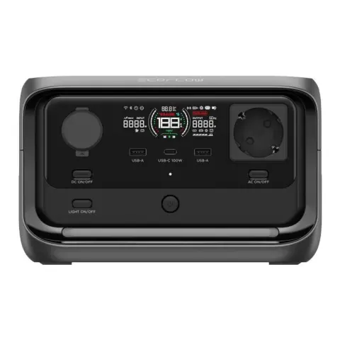 ECOFLOW RIVER 3 Plus hordozható elektromos generátor