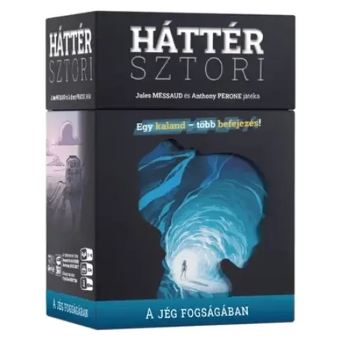 LA BOITE DE JEU Háttérsztori - A jég fogságában társasjáték