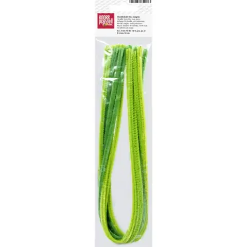 BRUNNEN Knorr Prandell 6 mm zsenília drót 10 darabos zöld