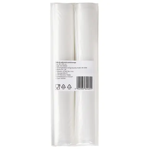 HUSLOG AK-540234 Vacuum sealer film 2x28cm x 300cm