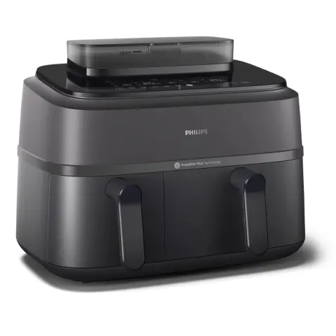 PHILIPS NA550/00 5000 Series Dupla kosaras Airfryer Fekete
