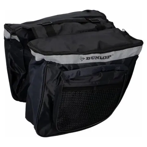 DUNLOP Kerékpártáska csomagtartóra dupla 30x26x10cm