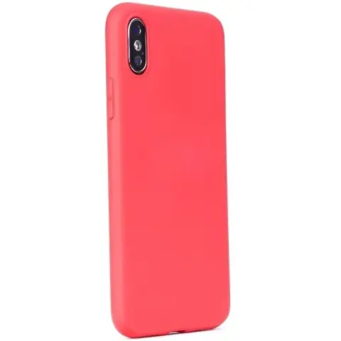 FORCELL Soft szilikon hátlap Samsung Galaxy M31 piros