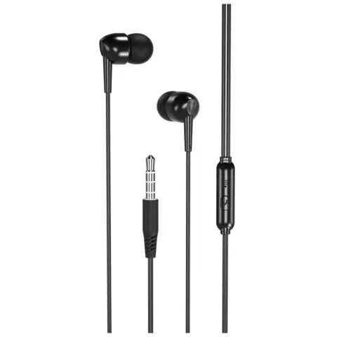 XO EP37 3.5mm Jack headset fekete