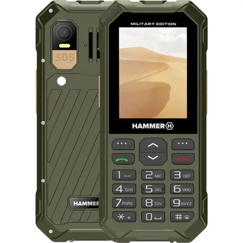 HAMMER 6 LTE Military Edition 2.4" Dual SIM fekete
