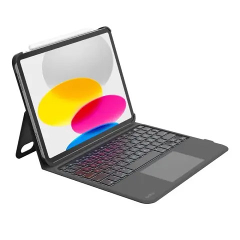 BELKIN BBZ001DE-V3 Mindennapi billentyűzet tokkal és állvánnyal iPad 10.9" (10. generáció)