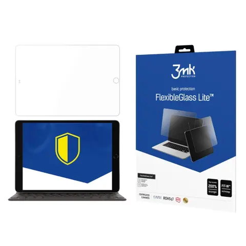 3MK FlexibleGlass Lite hibrid üvegfólia 7H Apple iPad 10.2" 8/9 gen