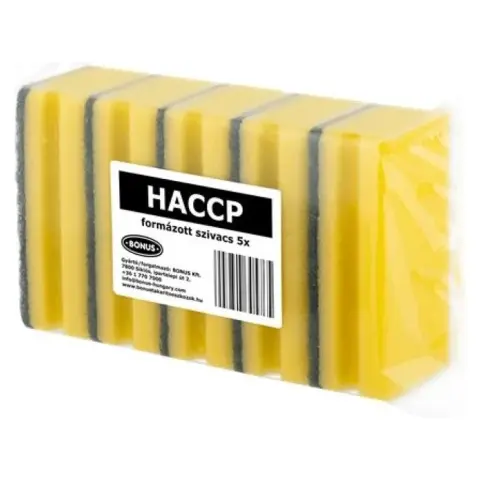 BONUS B772 Extra large dish sponge 5 pcs Yellow