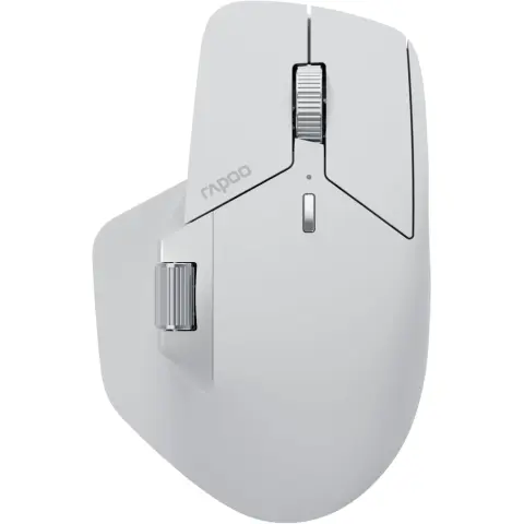 RAPOO 226037 MT760L Wireless Multi-Mode egér fehér-szürke