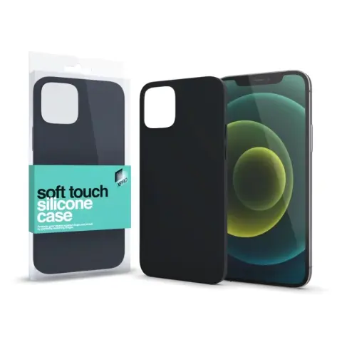 XPRO Soft Touch Slim silicone case Apple iPhone 16e black